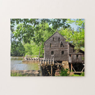 Quebra-cabeça Yates Mill em Raleigh, Carolina do Norte
