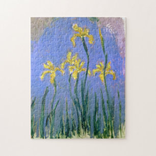 Quebra-cabeça Yellow Irises Claude Monet Fine Art