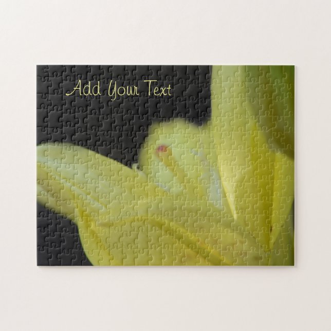 Quebra-cabeça Yellow Lily por Shirley Taylor (Horizontal)