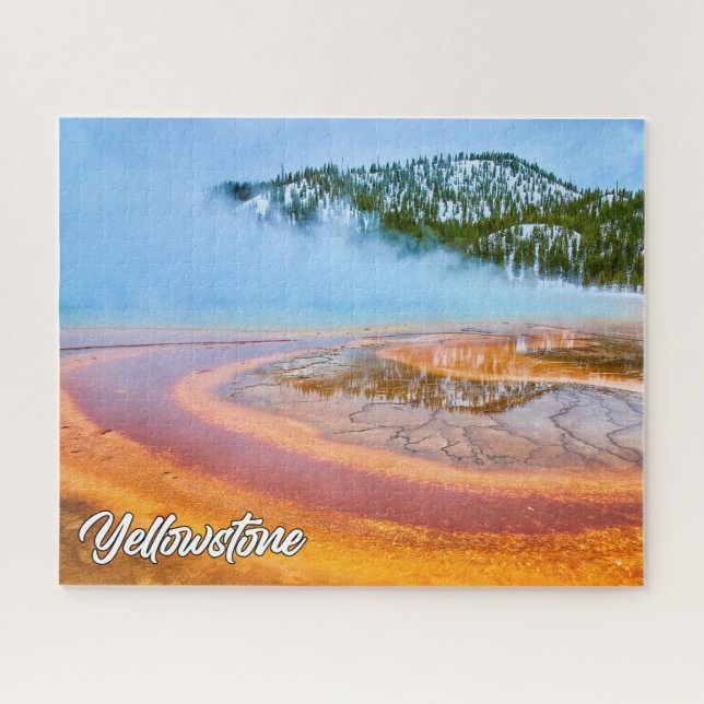 Quebra-cabeça Yellowstone National Park, Estados Unidos (Horizontal)