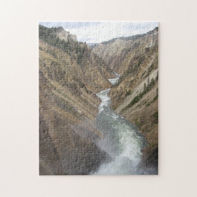 Quebra-cabeça Yellowstone River (Vertical)