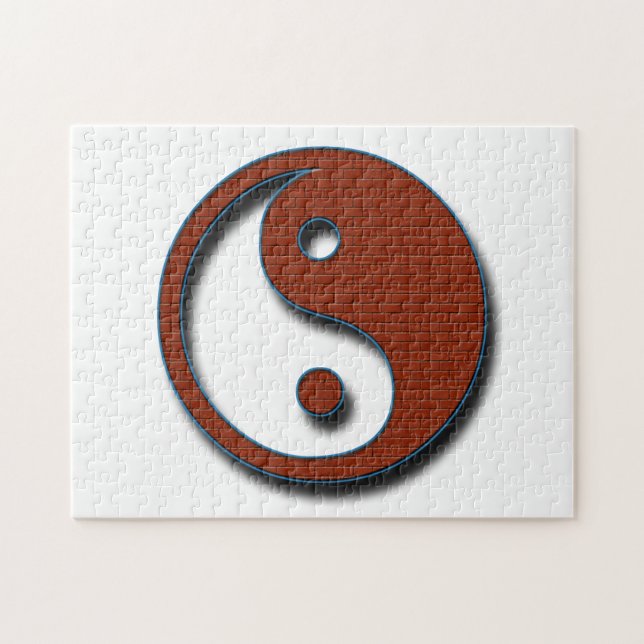 Quebra-cabeça Yin Yang por Shirley Taylor (Horizontal)