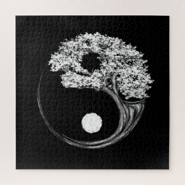 Quebra-cabeça Yin Yang Tree (Vertical)