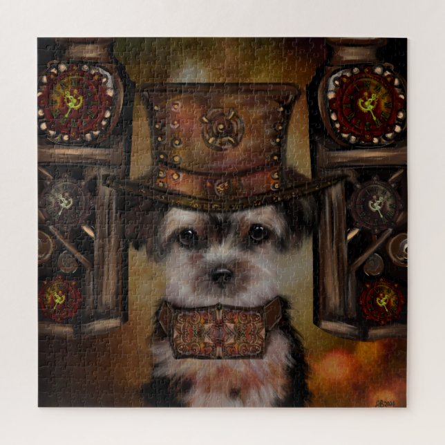 Quebra-cabeça Yorkie Poo (Vertical)