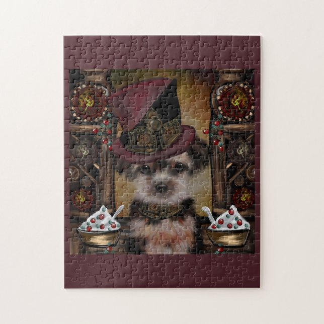 Quebra-cabeça Yorkie Poo (Vertical)