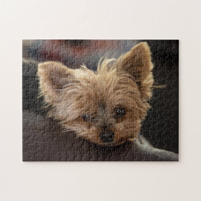 Quebra-cabeça Yorkie Puppy (Horizontal)