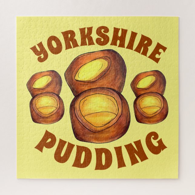 Quebra-cabeça Yorkshire Pudding England UK British Food Popover (Vertical)
