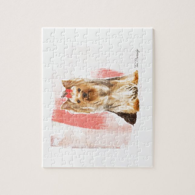 Quebra-cabeça Yorkshire terrier (Vertical)