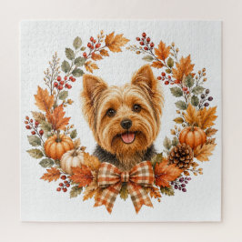 Quebra-cabeça Yorkshire Terrier Outono