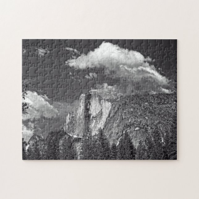 Quebra-cabeça Yosemite - Half Dome- B-n-W - 252 pcs (Horizontal)