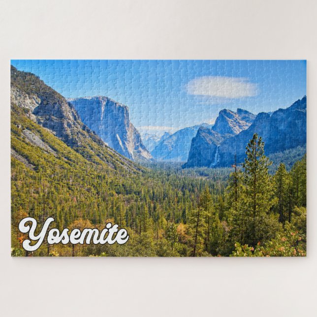 Quebra-cabeça Yosemite National Park, Califórnia, Estados Unidos (Horizontal)