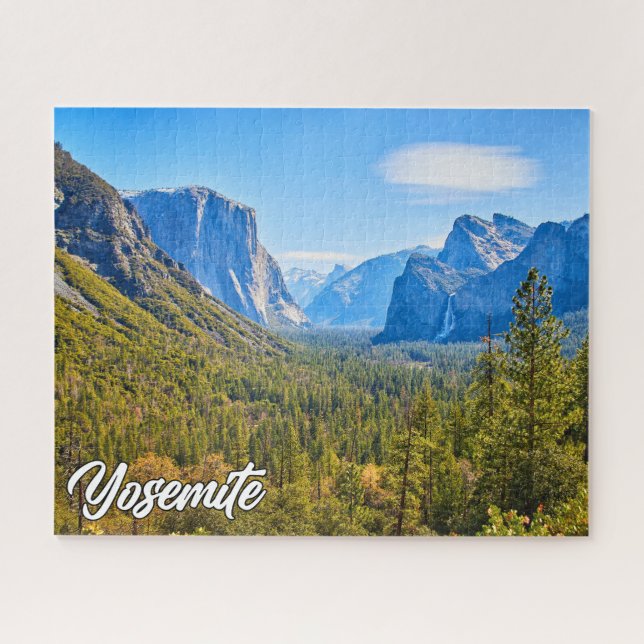 Quebra-cabeça Yosemite National Park, Califórnia, Estados Unidos (Horizontal)