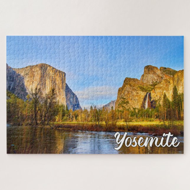 Quebra-cabeça Yosemite National Park, Califórnia, Estados Unidos (Horizontal)
