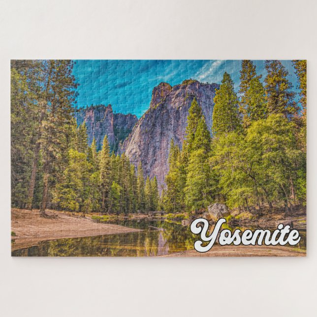 Quebra-cabeça Yosemite National Park, Califórnia, Estados Unidos (Horizontal)