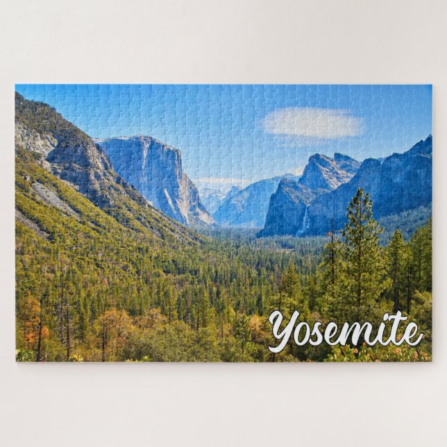 Quebra-cabeça Yosemite National Park, Califórnia, Estados Unidos (Horizontal)