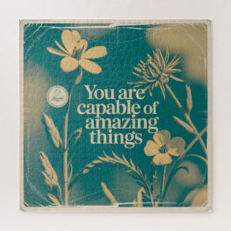 Quebra-cabeça You Are Capable Of Amazing Things