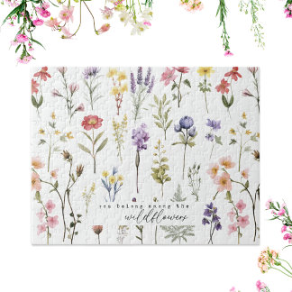 Quebra-cabeça You Belong Among the Wildflowers 