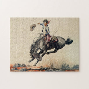 Quebra-cabeça “Young Cowboy” por Will James