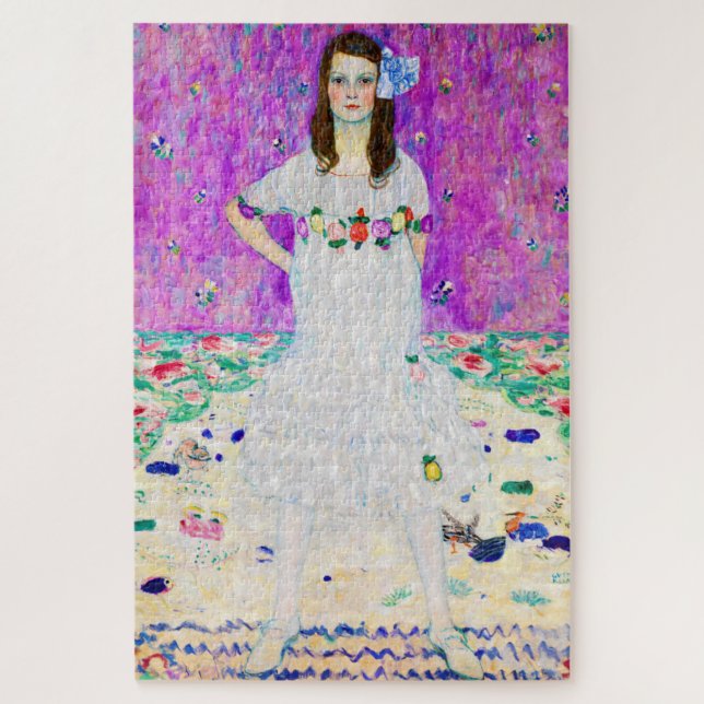 Quebra-cabeça Young Girl, Gustav Klimt (Vertical)
