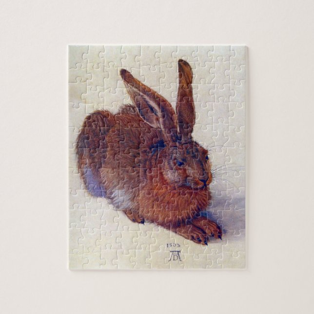 Quebra-cabeça Young Hare by Albrecht Durer, Renaissance Fine Art (Vertical)