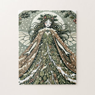 Quebra-cabeça Yule Goddess Winter Solstice