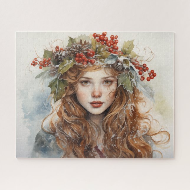 Quebra-cabeça Yule Maiden (Horizontal)