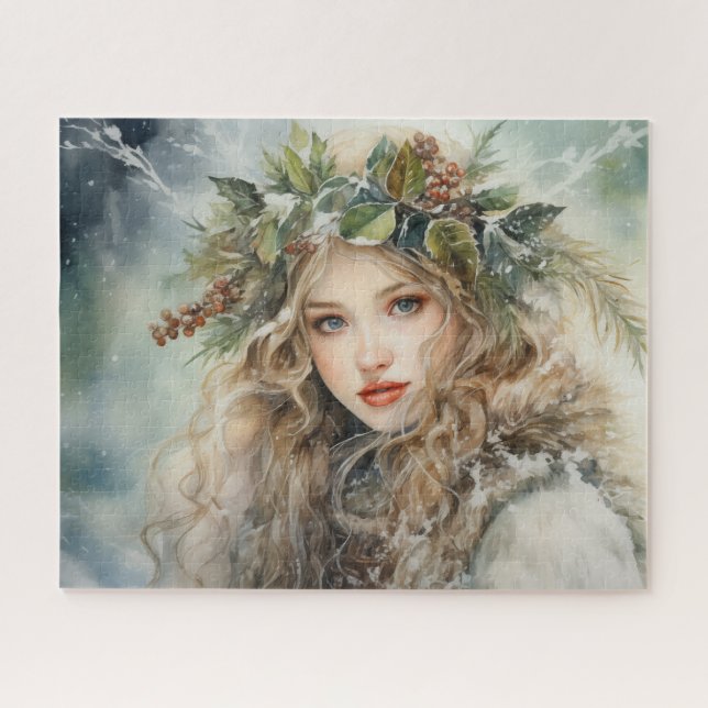 Quebra-cabeça Yule Maiden (Horizontal)