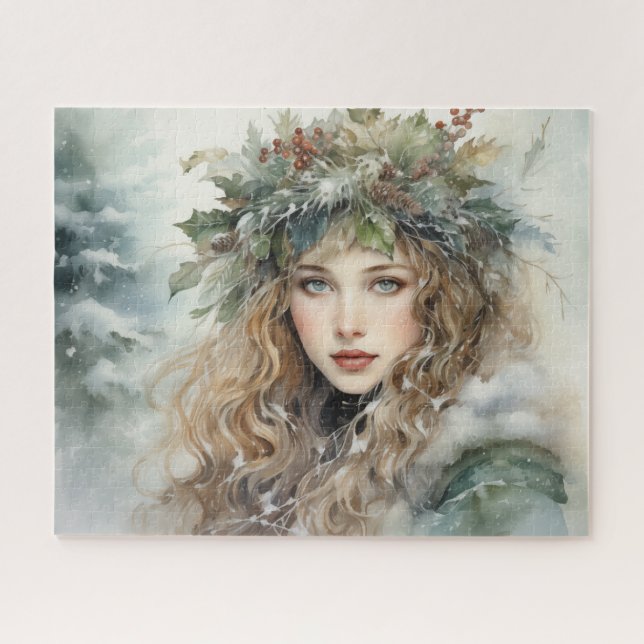 Quebra-cabeça Yule Maiden (Horizontal)