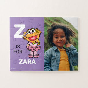 Quebra-cabeça Z personalizado é para Zoe Foto
