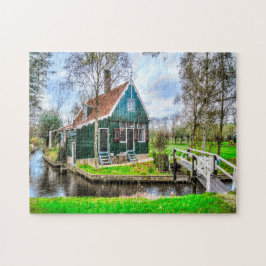 Quebra-cabeça Zaandam Holanda.