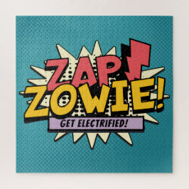 Quebra-cabeça ZAP! ZOWIE! Fique Electrizado!