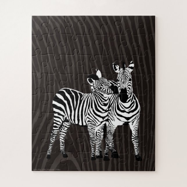 Quebra-cabeça Zebra Play (Vertical)