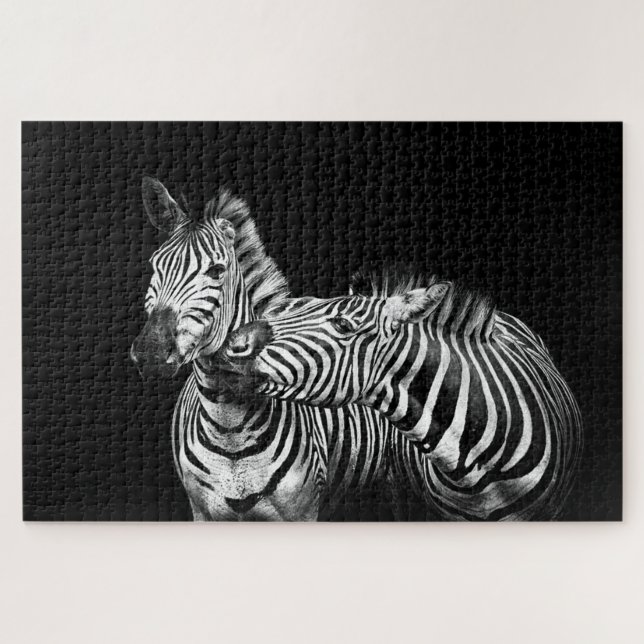 Quebra-cabeça Zebras (Horizontal)