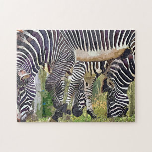 QUEBRA-CABEÇA ZEBRAS