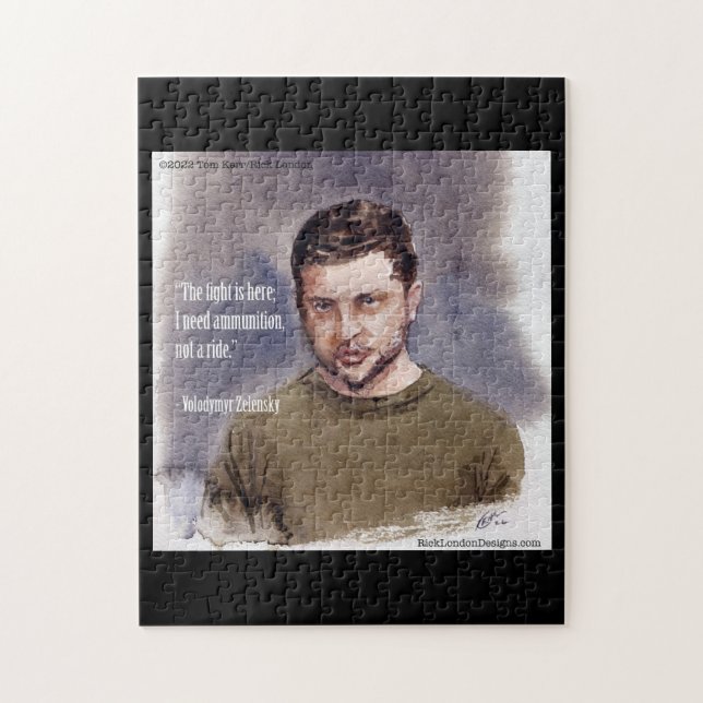 Quebra-cabeça Zelensky, Volodymir (Vertical)