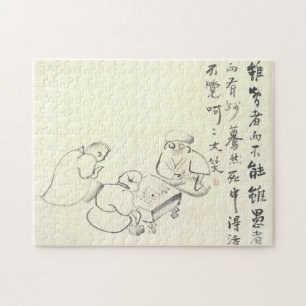 Quebra-cabeça Zen Classics - Gibon Sengai - Goose & Heron