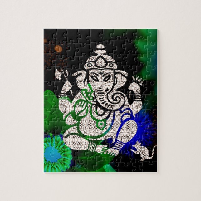 Quebra-cabeça Zen Ganesh (Vertical)