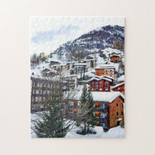 Quebra-cabeça Zermatt. Alpes Suíços