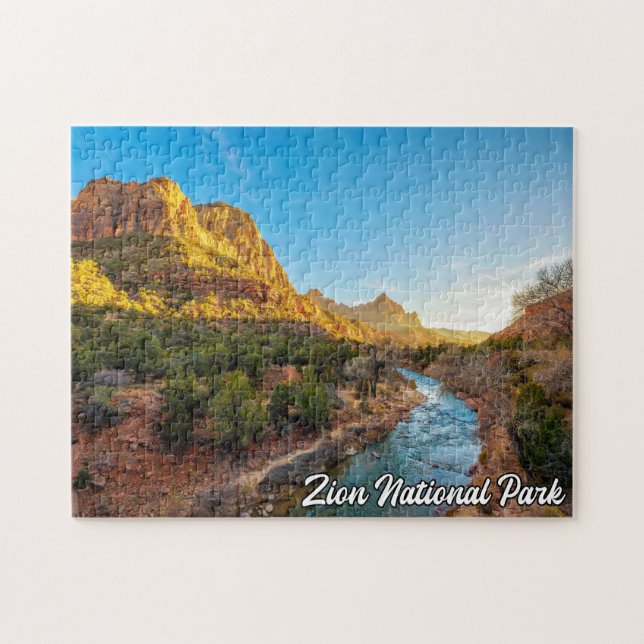 Quebra-cabeça Zion National Park, Utah, Estados Unidos (Horizontal)