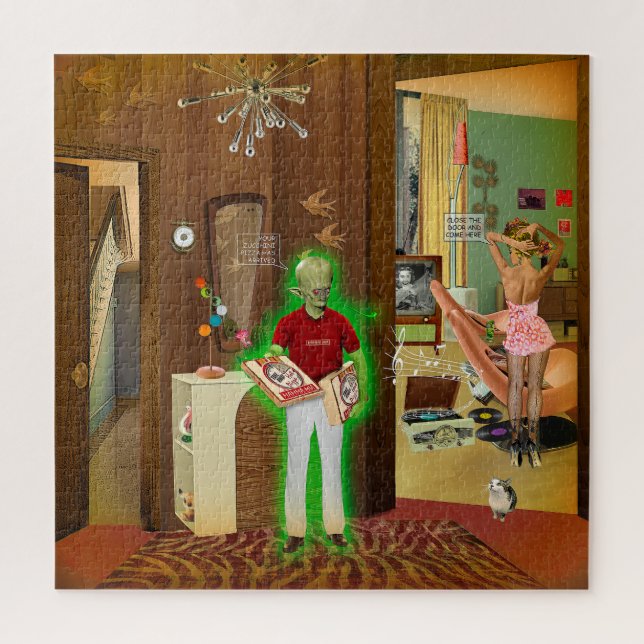 Quebra-cabeça Zucchini Pizza (Vertical)