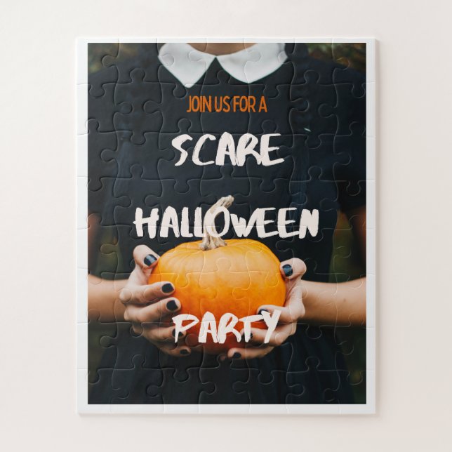 Quebra-cabeças assustadores de Halloween (Vertical)