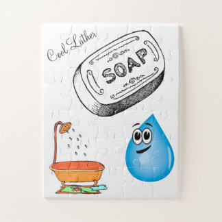 Quebra-cabeças Banheiro Espuma Legal