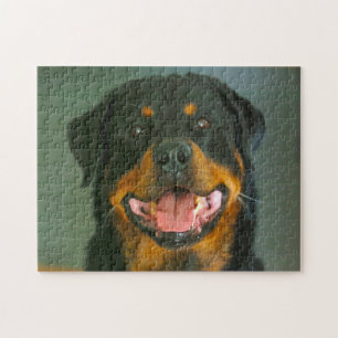 Quebra-cabeças de Cães Rottweiler.