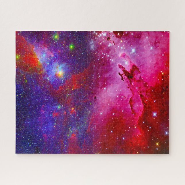 Quebra-cabeças do nosso majestoso universo (Horizontal)