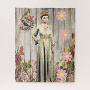 Quebra-cabeças Floral Vitoriano