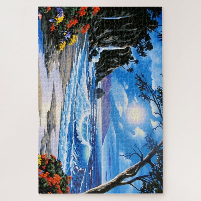 Quebra-cabeças | Ondas na Praia 50 cm x 75 cm, 101 (Vertical)