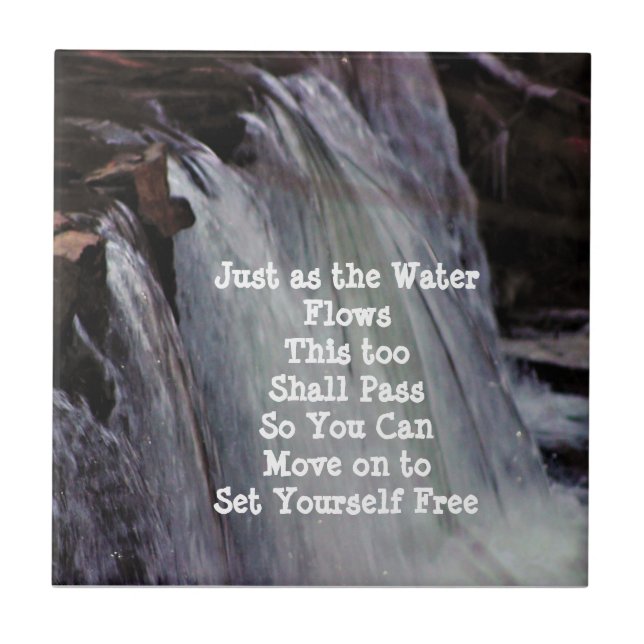  Quebra d'água com palavras (Frente)