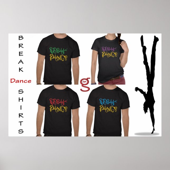 Quebra de Camisas de Dança Poster (Frente)
