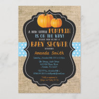 Quebra de Carteira de Convite para Chá de fraldas 