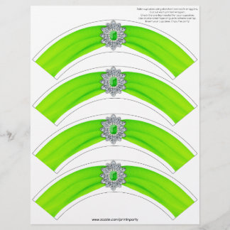 Quebra de Cupcake Glitz e Glam - Limão